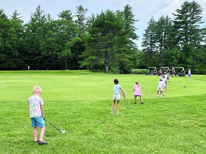 Golf Column - Lake Kezar - Junior Golf chipping