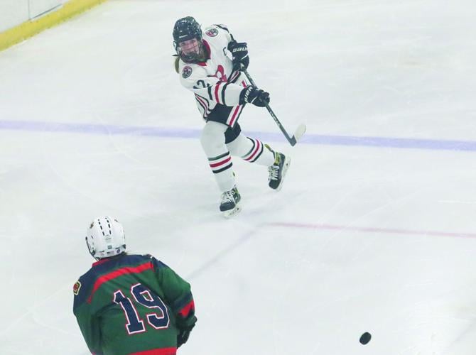 02-18-26 BGK Girls Hockey dziedzic shot