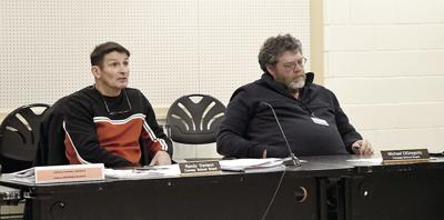 Conway School Board - budget options - Randy Davison and Mike DiGregorio