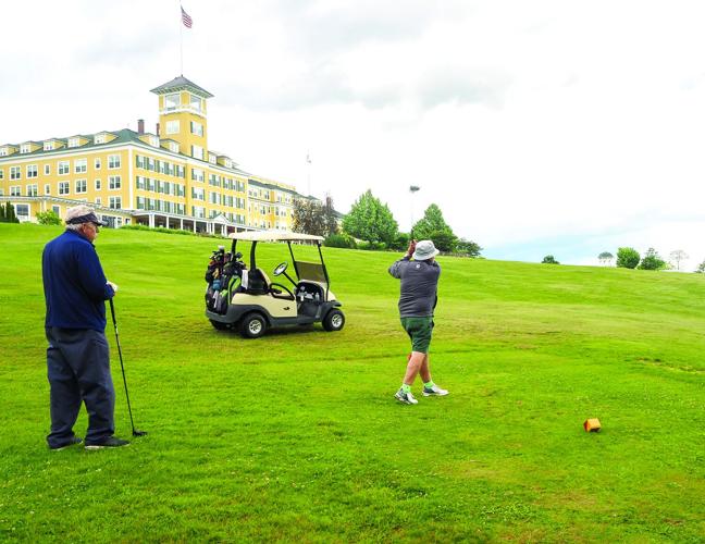 Golf Column - Mountain View - White Mountain Seniors 9th tee box
