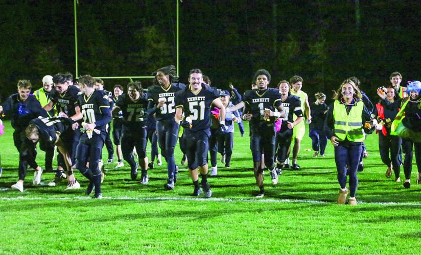 10-02-26 KHS FB passing spirit seniors run