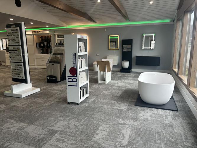 Interior design items on display at Northland Interiors