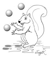 Playing golf for the love of the game