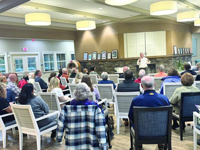 Norman Cloutier at Adult Day Center awards