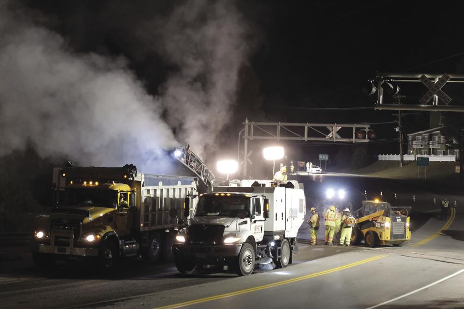 Work crews take to roads in North Conway