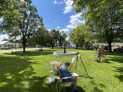 Plein air in the park