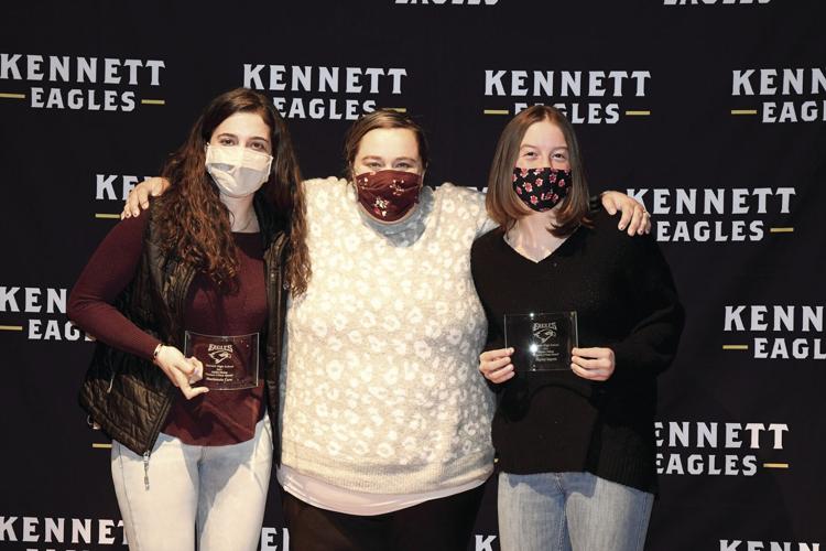 KHS Winter Sports Awards - Damon O'Neal Award - Mackenzie Carr and Skylar Sayers