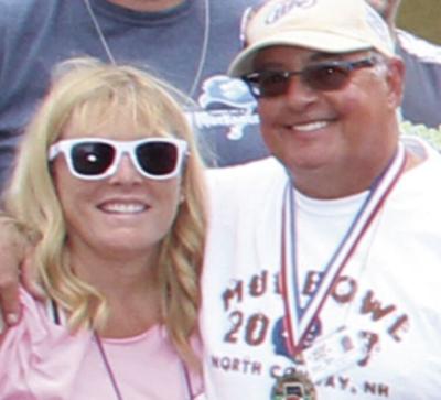 monica and Jon photo at mud bowl