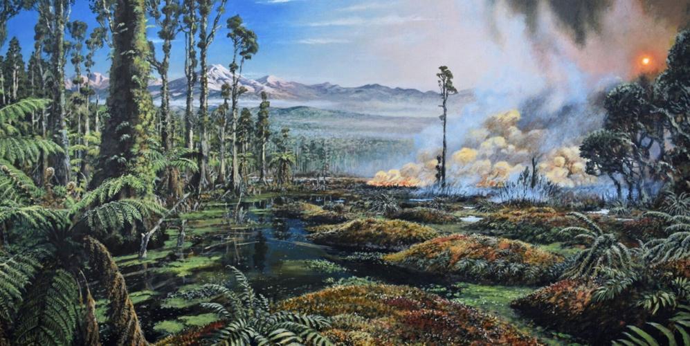Wildfires burned in dinosaur-infested swampy rainforests near the South Pole 90 million years ago, reveals new research.