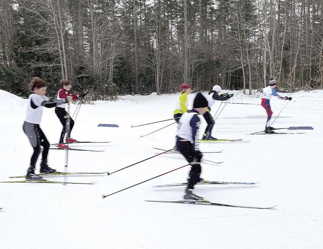 Nordic Tracks - middle school programs - Molly Ockett 's first race