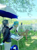 Harvest Gold Hosts Plein Air Artist