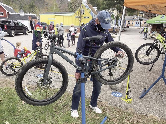 Wheel Fun - bike tune ups - Kids' Bike Safety Day at Story Land