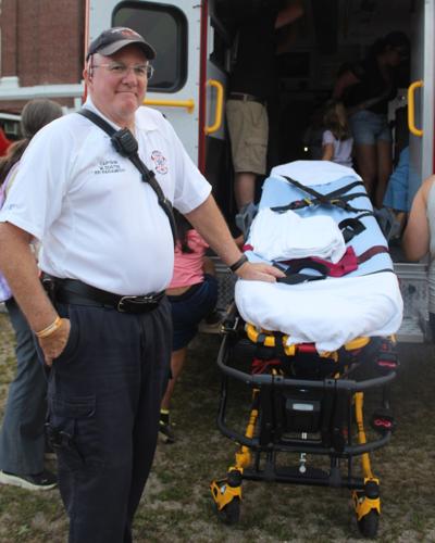 Matt Dustin, a captain with the Gorham Fire Department and Emergency Medical Services,