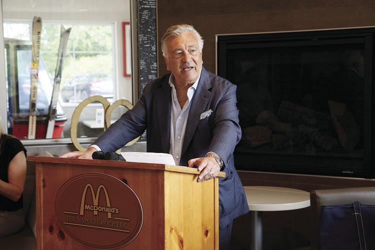 06-07-24 McDonalds Reopening napoli speaking