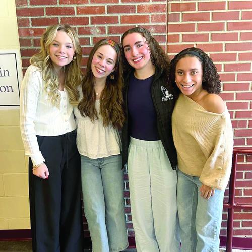 Educators Rising - Maddie Paarsons, Sophia Mihelis, Lydia Wiggin and Gabi Cubero