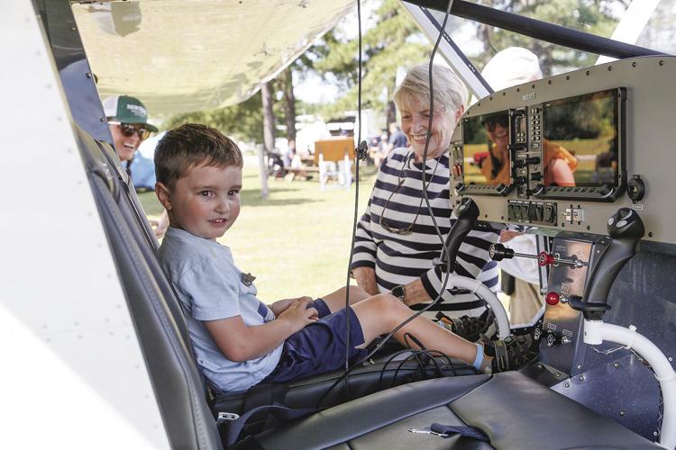 08-26-23 Aviation Academy Day sitting in ranger