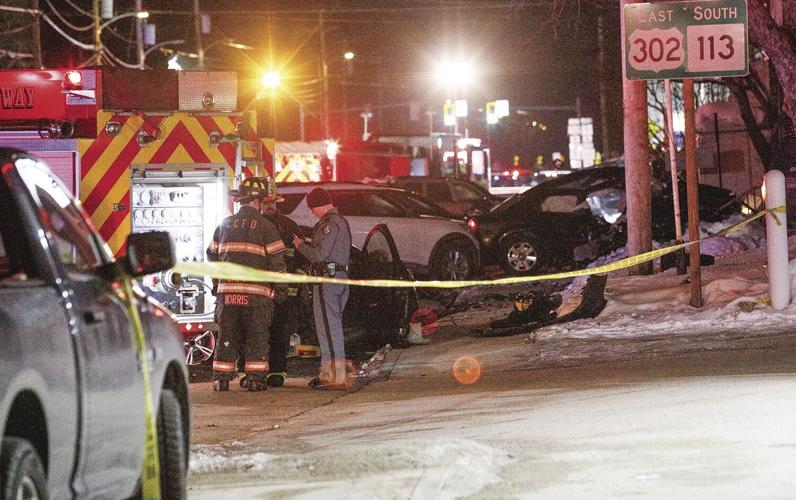 01-30-24 Fryeburg Incident damage by sidewalk people