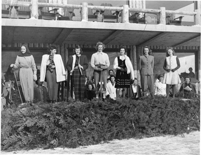 Cranmore 1946 fashion show