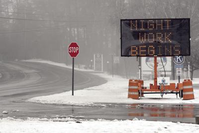 Road work coming