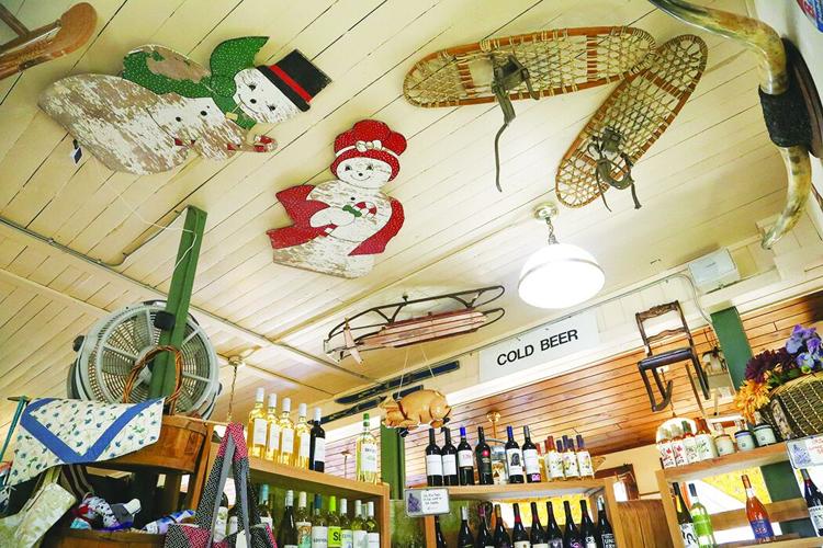 04-08-26 J-Town Deli decor on ceiling