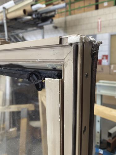 Kennett High windows are falling apart - 1