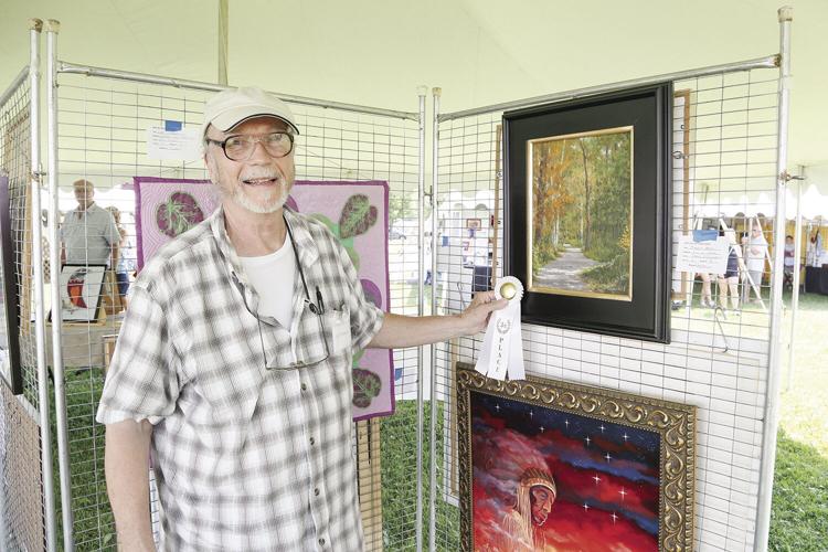 08-06-22 Art in the Park awards painting 3rd