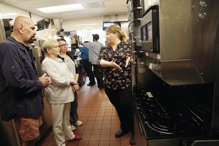 06-07-24 McDonalds Reopening tour drink machine
