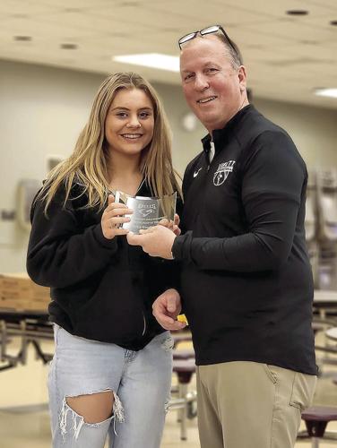 KHS Girls Hoop - Kaley Goodhart - Offensive Player Award