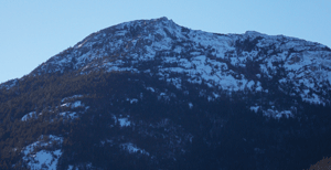 A cold day on Carter Ledge Trail