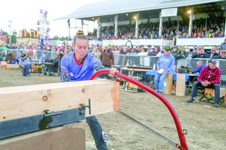 10-05-26 Fryeburg Fair woodsmens bucksaw medium