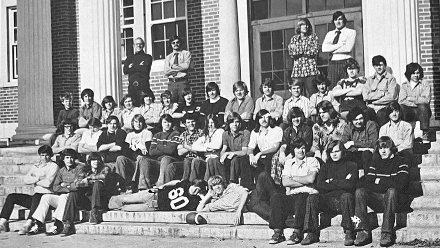 KHS Football - 1974 Champs - 1975 yearbook