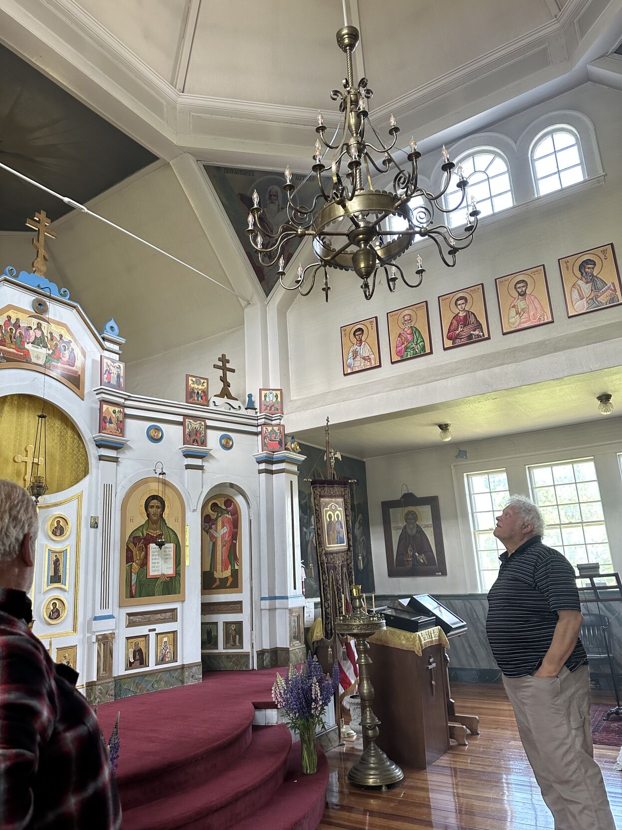Holy Resurrection Orthodox Church chandelier
