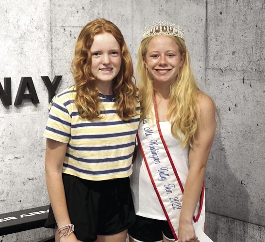 Madison Walcott at Under Armour - Madison and Stephanie Kendzierski