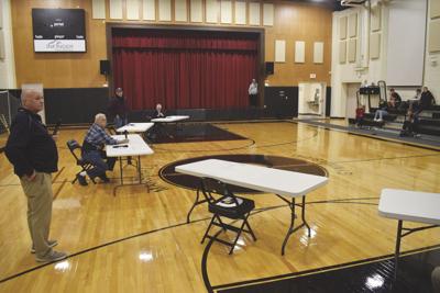 Sound check group curtain