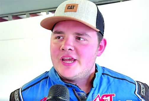 Gabe Brown wins race at Loudon - head shot