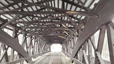 Saco River Covered bridge 21723