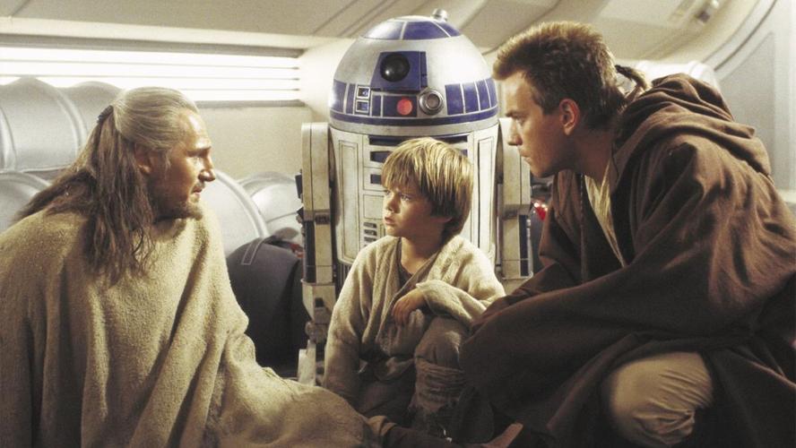 Phantom Menace-Qui-Gon, Anakin, Obi-Wan