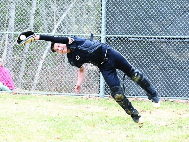 KHS Baseball - Opening Day - Jonah Pepin diving catch