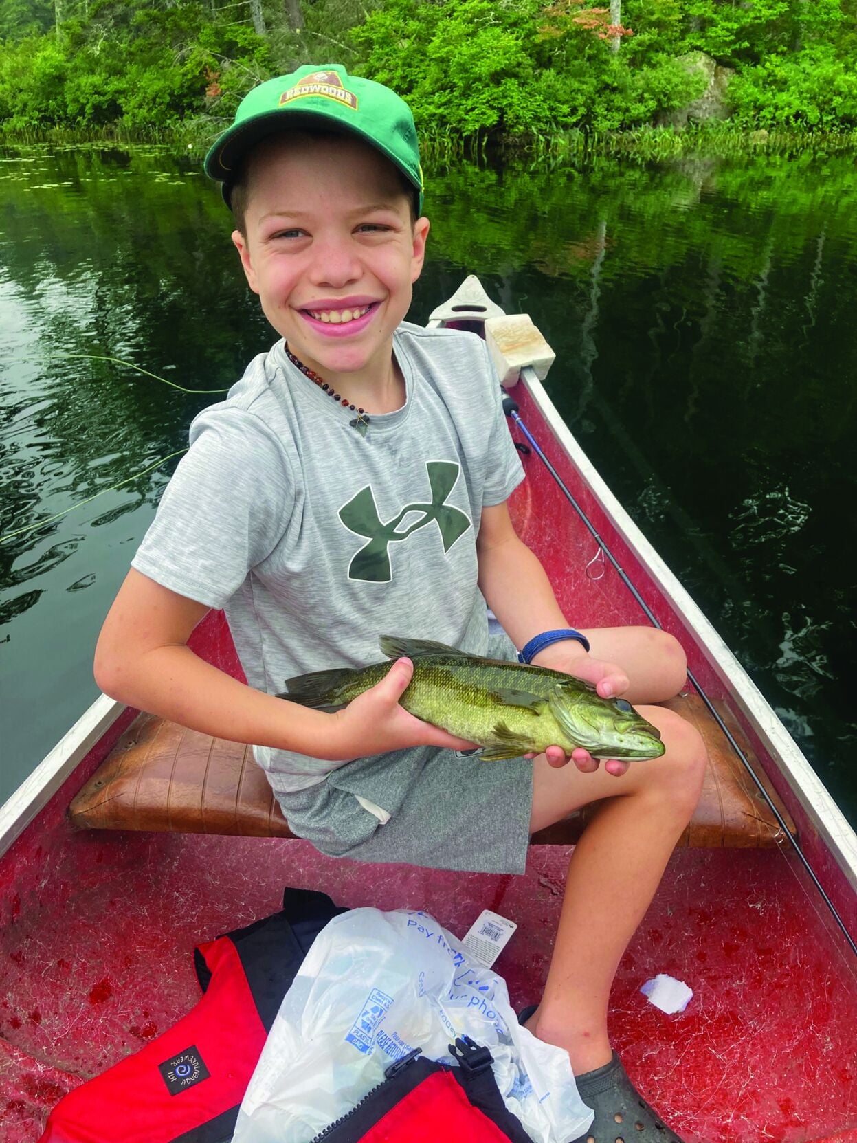 Kid fishing
