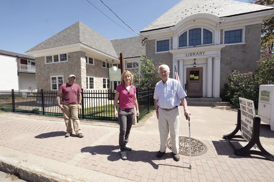 N. Conway Library addition reaches milestone