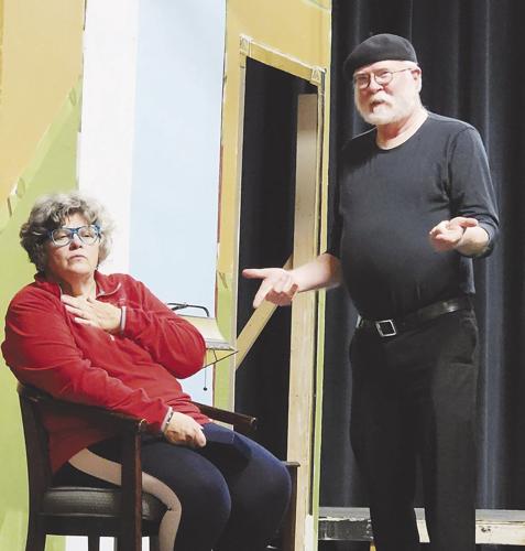 10-25-2022 M&D Mousetrap Rehearsals-Barbara and Craig