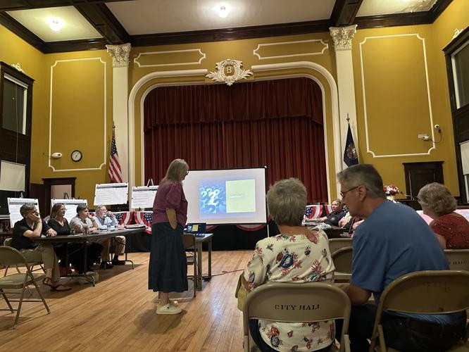 Judi Barrett oversees the Oct. 7 zoning ordinance rewrite program in Berlin