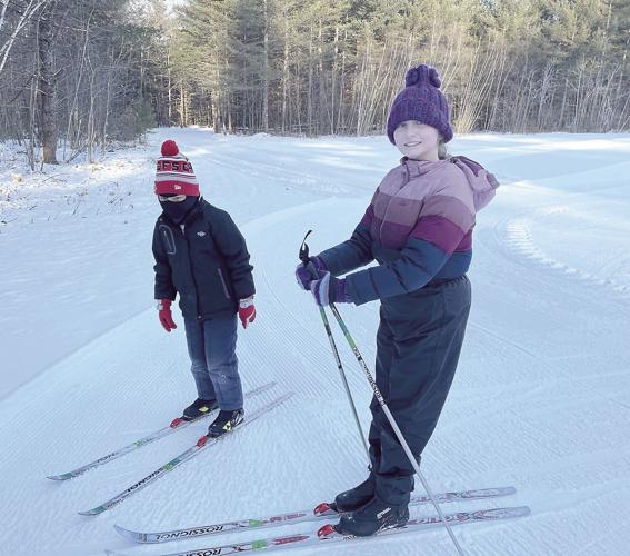 Nordic Tracks - cold weather - Kiddos Sylivie Owen and Olive Felbe