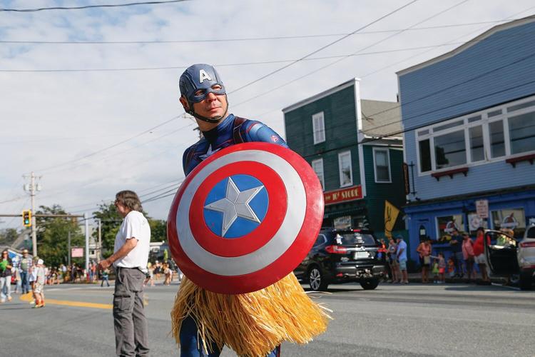 09-09-23 Mud Bowl Parade capt america