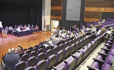 Conway School Deliberative - empty seats