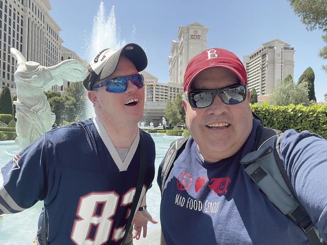 Kelley Jon Scruggs and Dan Ryan in Vegas - Cesar's Palace