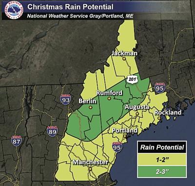 Christmas storm to bring lots of rain