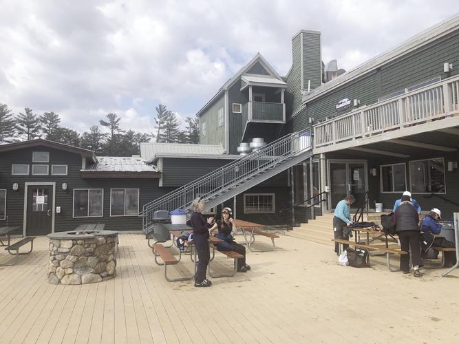 Exterior base lodge