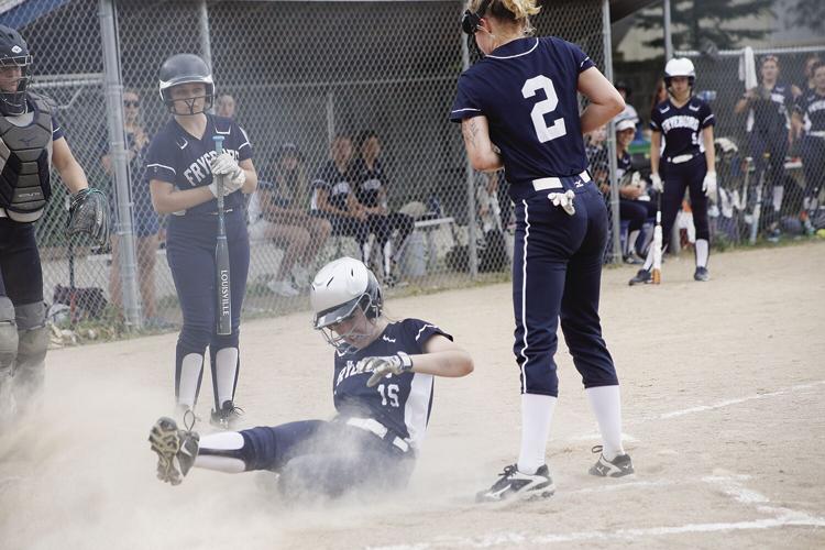 06-08-21 Fryeburg Softball Rydman slide to home