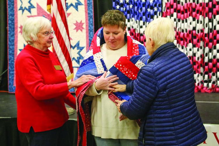 11-09-25 Quilts of Valor gargan wrapped